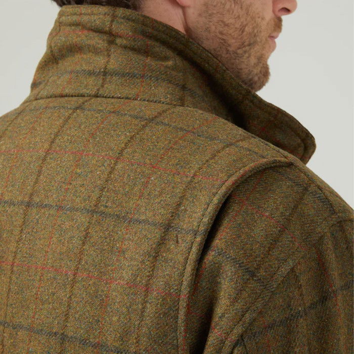 Barbour tweed field fashion coat